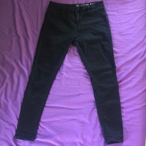 Black jeggings